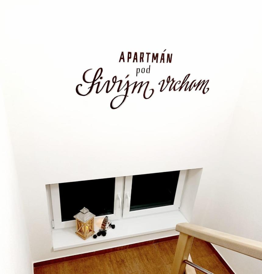 Apartman Pod Sivym Vrchom Зуберец Экстерьер фото